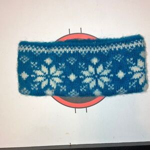 VERMONT ORIGINALS VINTAGE  100% WOOL GIRLS HEADBAND ANTI ITCH